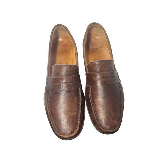 Samuel Hubbard Men Penny Loafers Driving Free Spirit M2111-601 Leather Size 12 main image 14